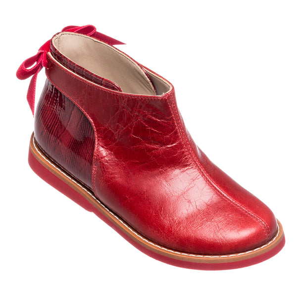 ELEPHANTITO ANNABELLE BOOTIE IN RED