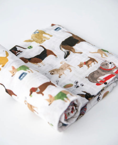 COTTON MUSLIN SWADDLE, HOLIDAY HAUL