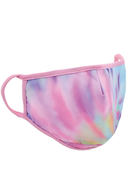 PASTEL TIE DYE FACE MASK (adult only)