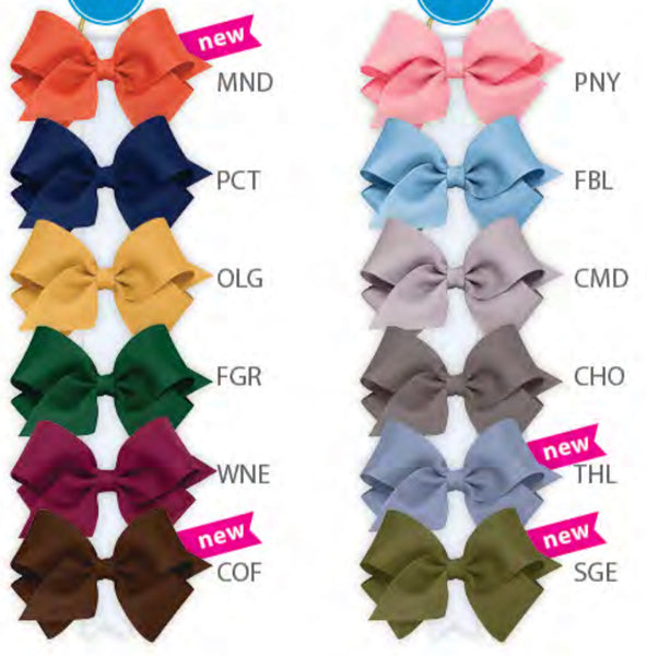 WEE ONE'S CLASSIC MINI GROSGRAIN BOW #MNS