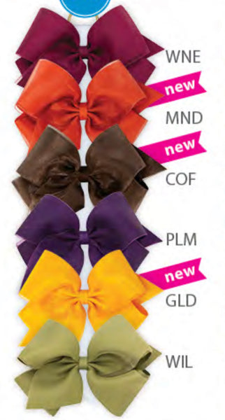 WEE ONE'S X-SMALL ORGANZA OVERLAY BOW #8594