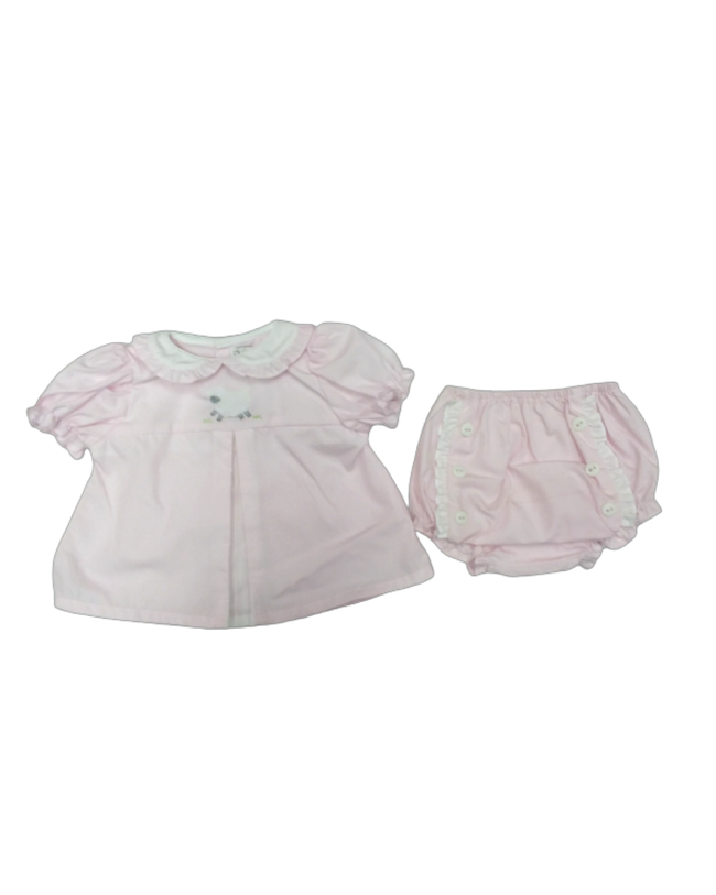 LITTLE LAMB SET, PINK SIZE NEWBORN