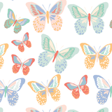 TIERED TILLY IN BRADFORD BUTTERFLY PRINT