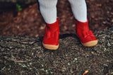 HILARY BOW BOOT IN RED #19610R