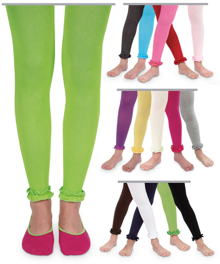 SMOOTH MICROFIBER TIGHTS 2PACK ASSORTED