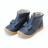 HILARY BOW BOOT IN NAVY #19610N