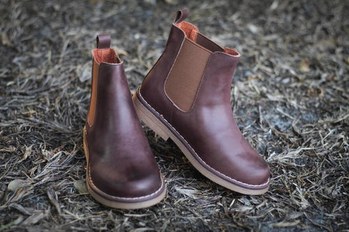 CHELSEA BOOT IN CHOCOLATE