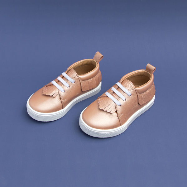 ROSE GOLD SNEAKER MOCC BY FRESHLY PICKED